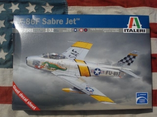 Italeri 2501  F-86F Sabre Jet